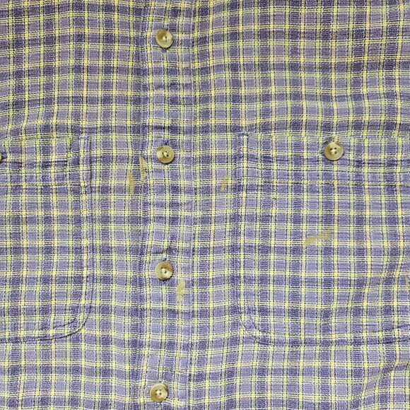 l.l. bean vintage plaid button down - Picture 4 of 6